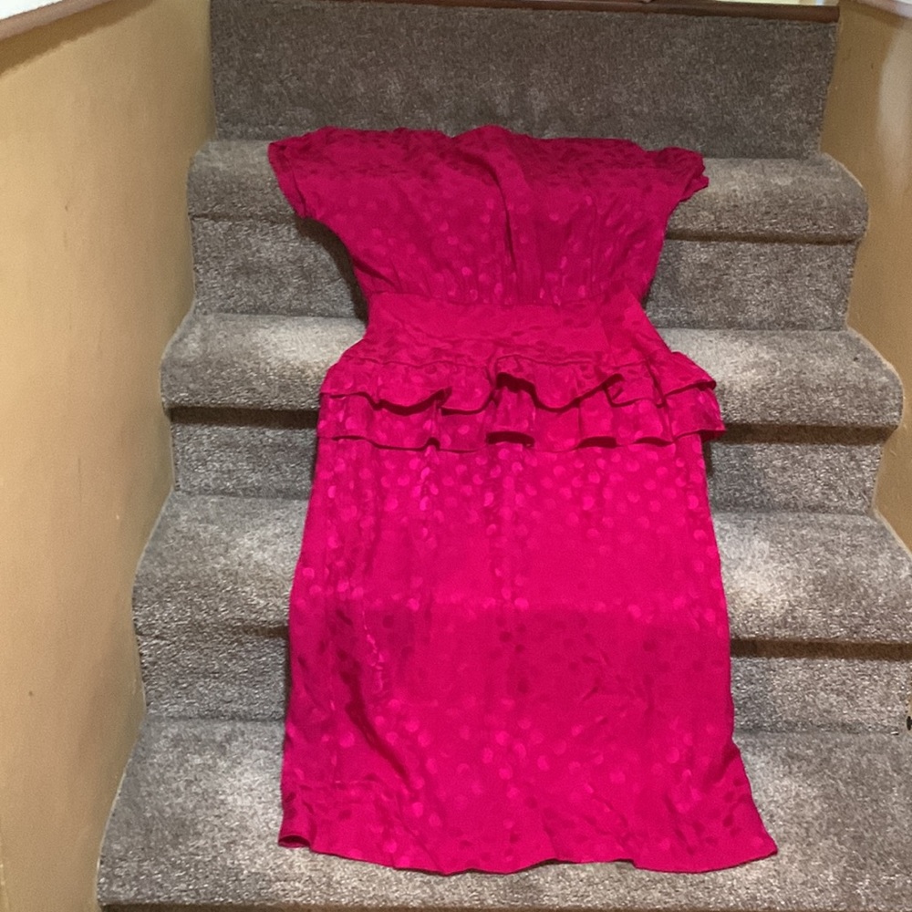 Silk Studio Pink 100% Silk Dress.